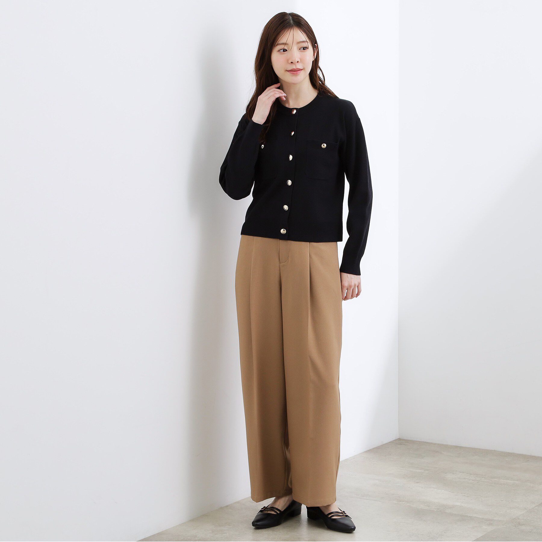 grove「【貴島明日香さん着用】フロントポケットカーディガン」|カーディガン|