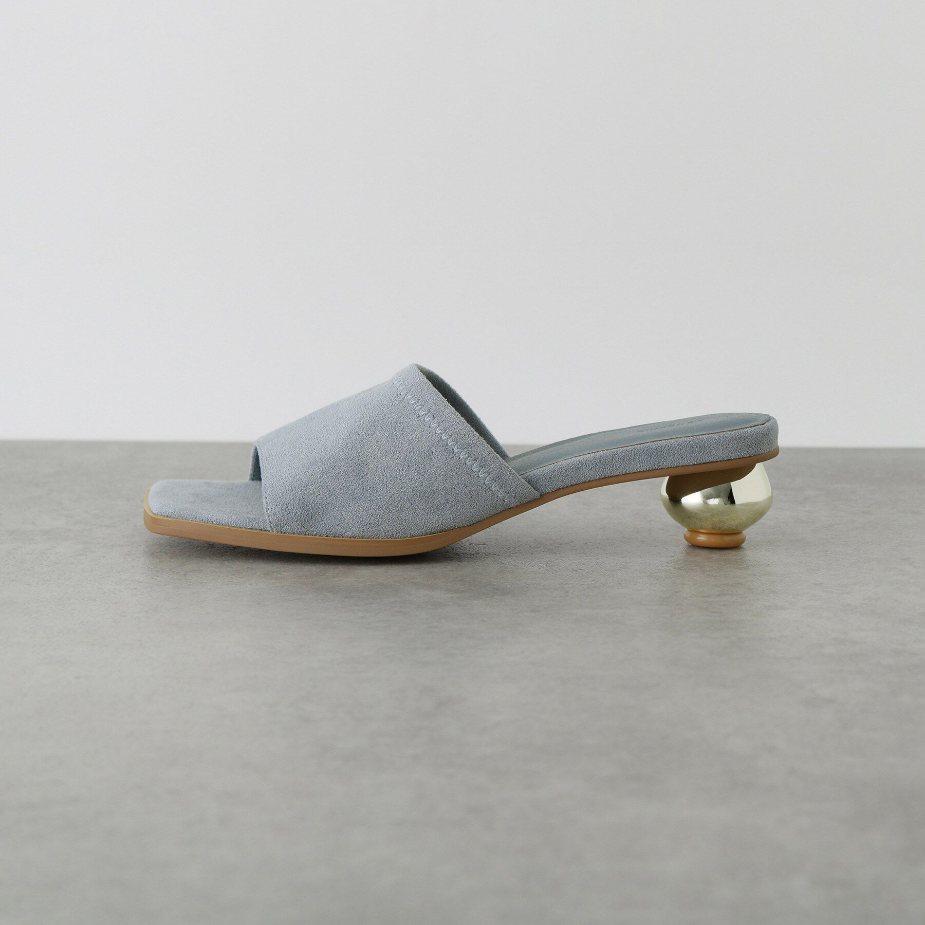 GALLEST「【LE VERNIS】Metal heel sandals」|サンダル|