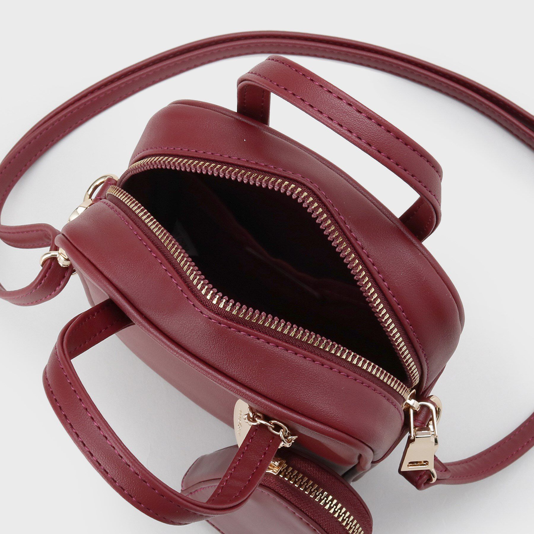 index「【2WAY】ハートポーチ付きミニショルダーバッグ」|ショルダー・メッセンジャー|