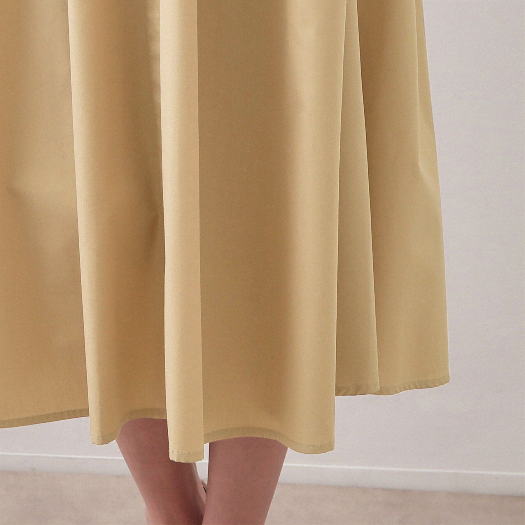 index「ベルト付きタックシャツワンピース【洗濯機OK/イージーアイロン】」|ワンピース|