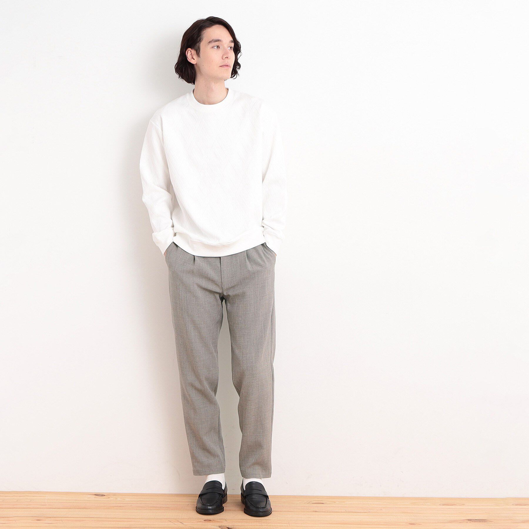 THE SHOP TK「【CAVIAN/キャビアン】リサイクルシャークスキンイージーパンツ セットアップ可」|その他|