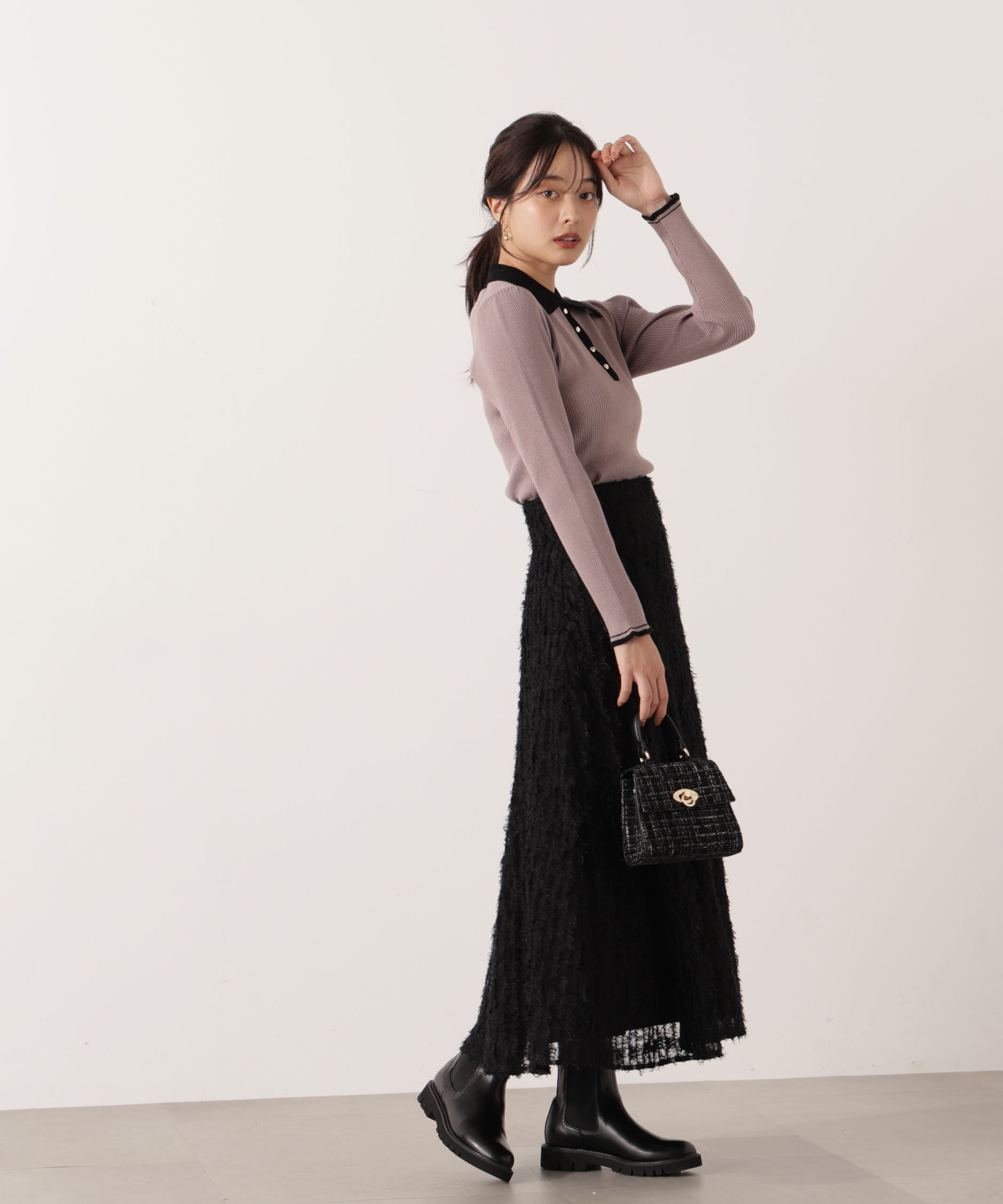 PROPORTION BODY DRESSING「ファンシーフレアスカート 25AW」|スカート|