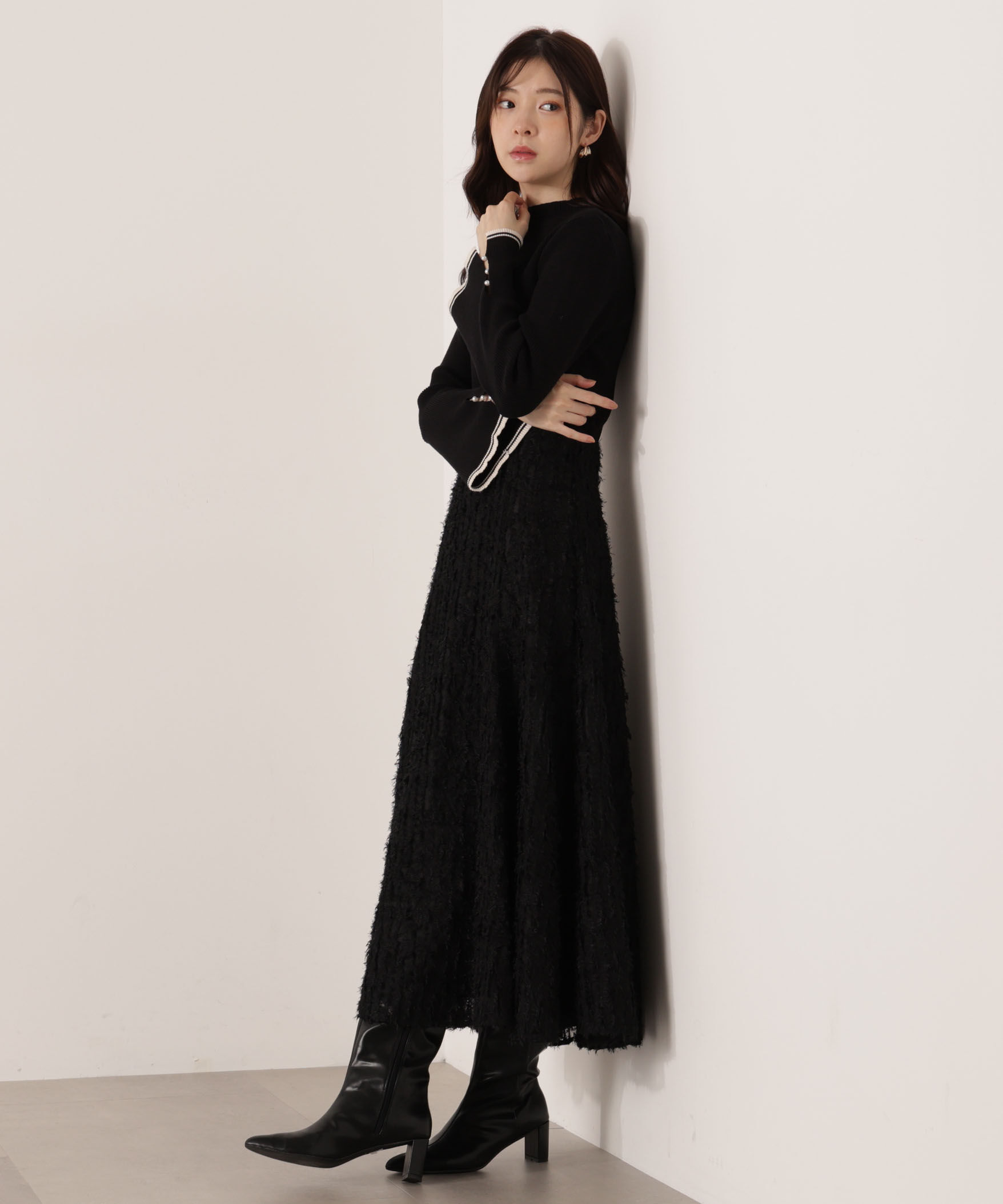 PROPORTION BODY DRESSING「ファンシーフレアスカート 25AW」|スカート|