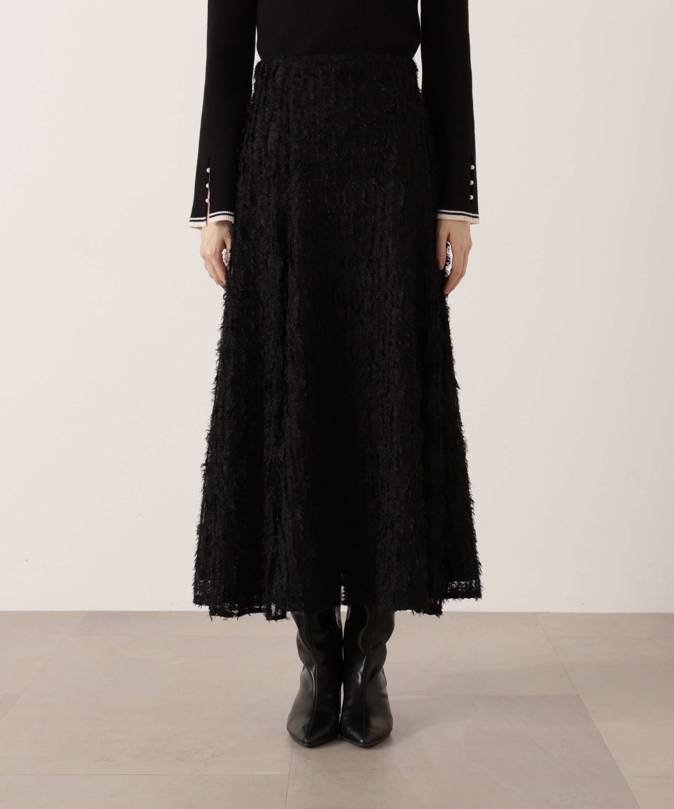 PROPORTION BODY DRESSING「ファンシーフレアスカート 25AW」|スカート|