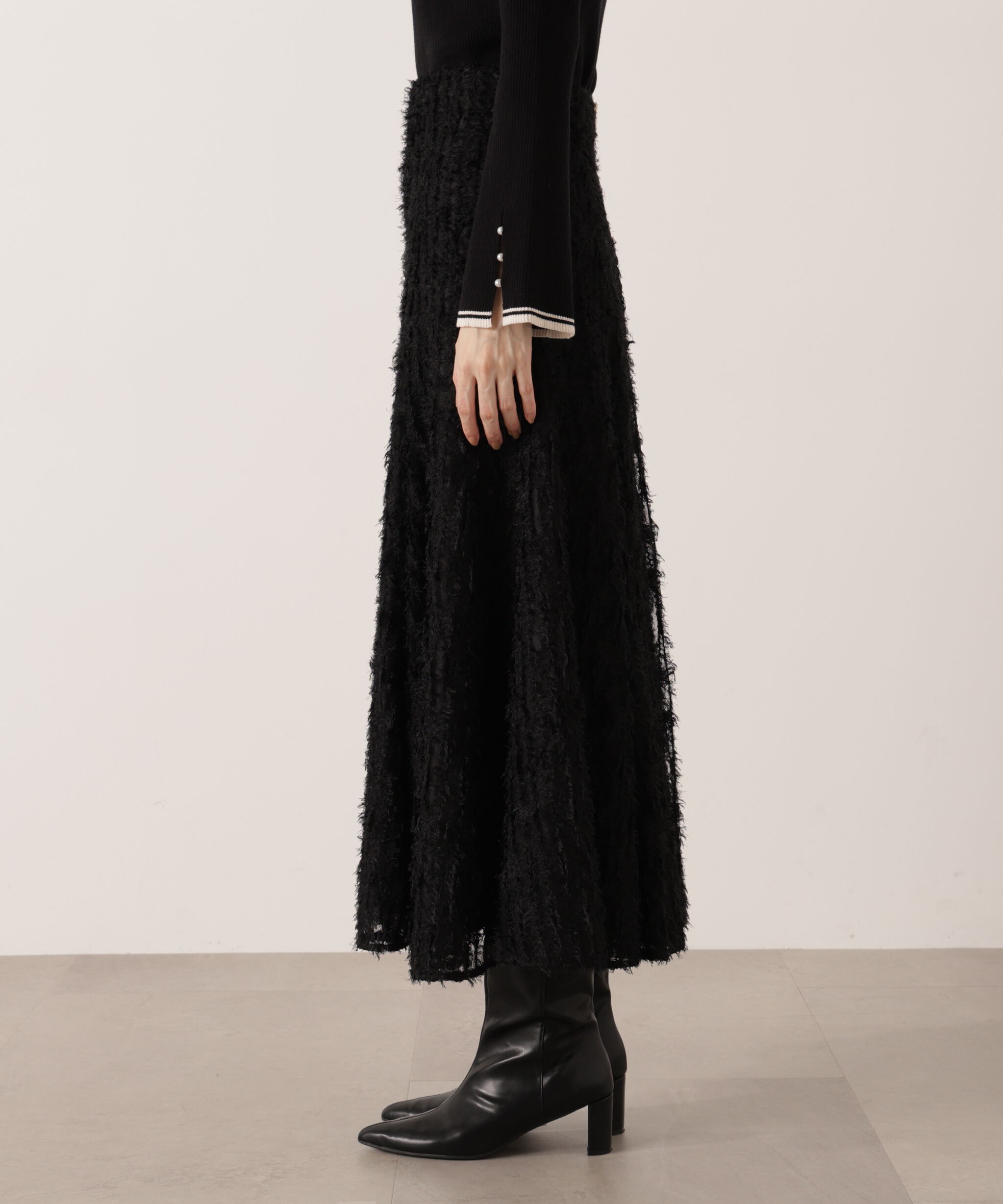 PROPORTION BODY DRESSING「ファンシーフレアスカート 25AW」|スカート|