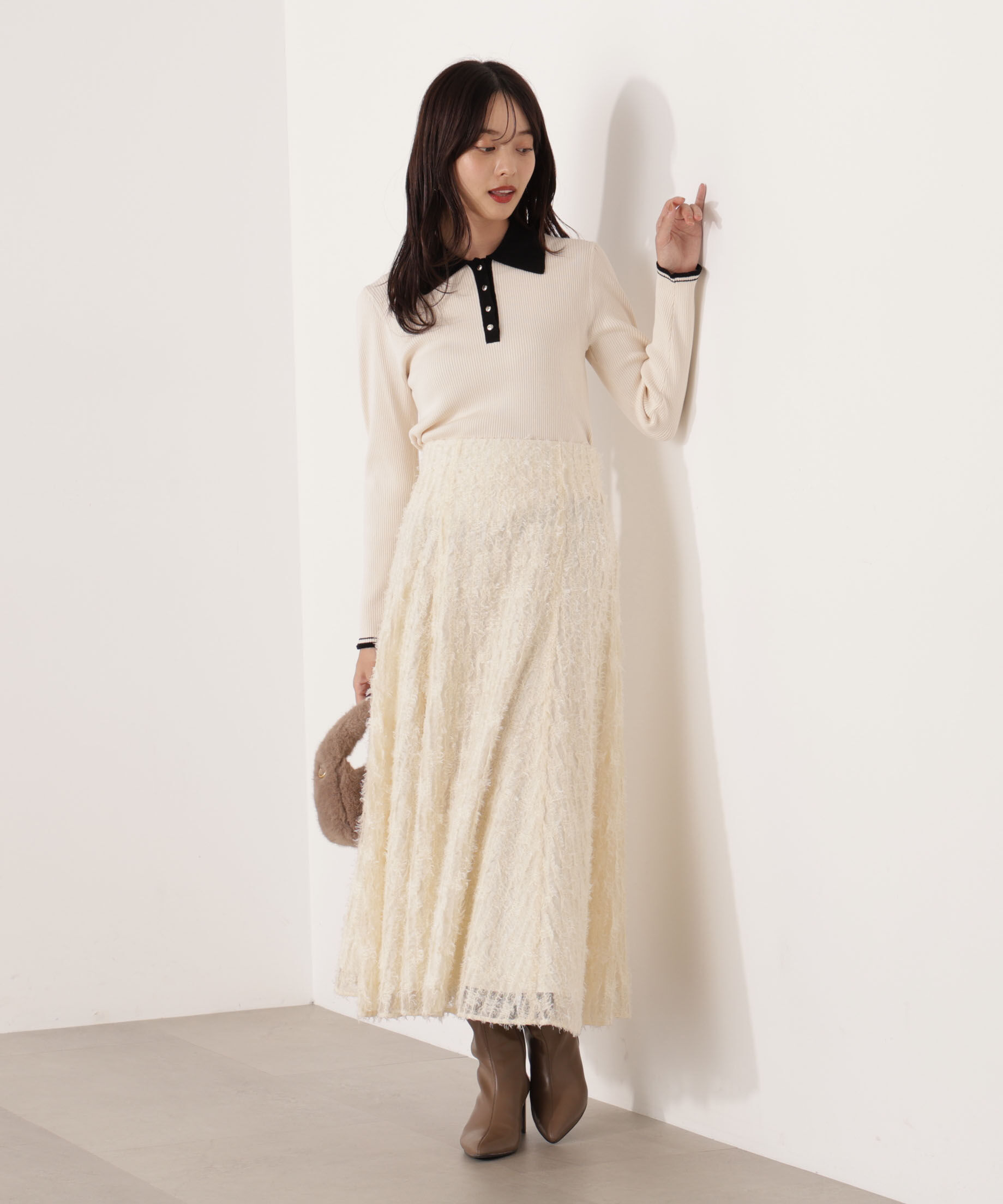 PROPORTION BODY DRESSING「ファンシーフレアスカート 25AW」|スカート|