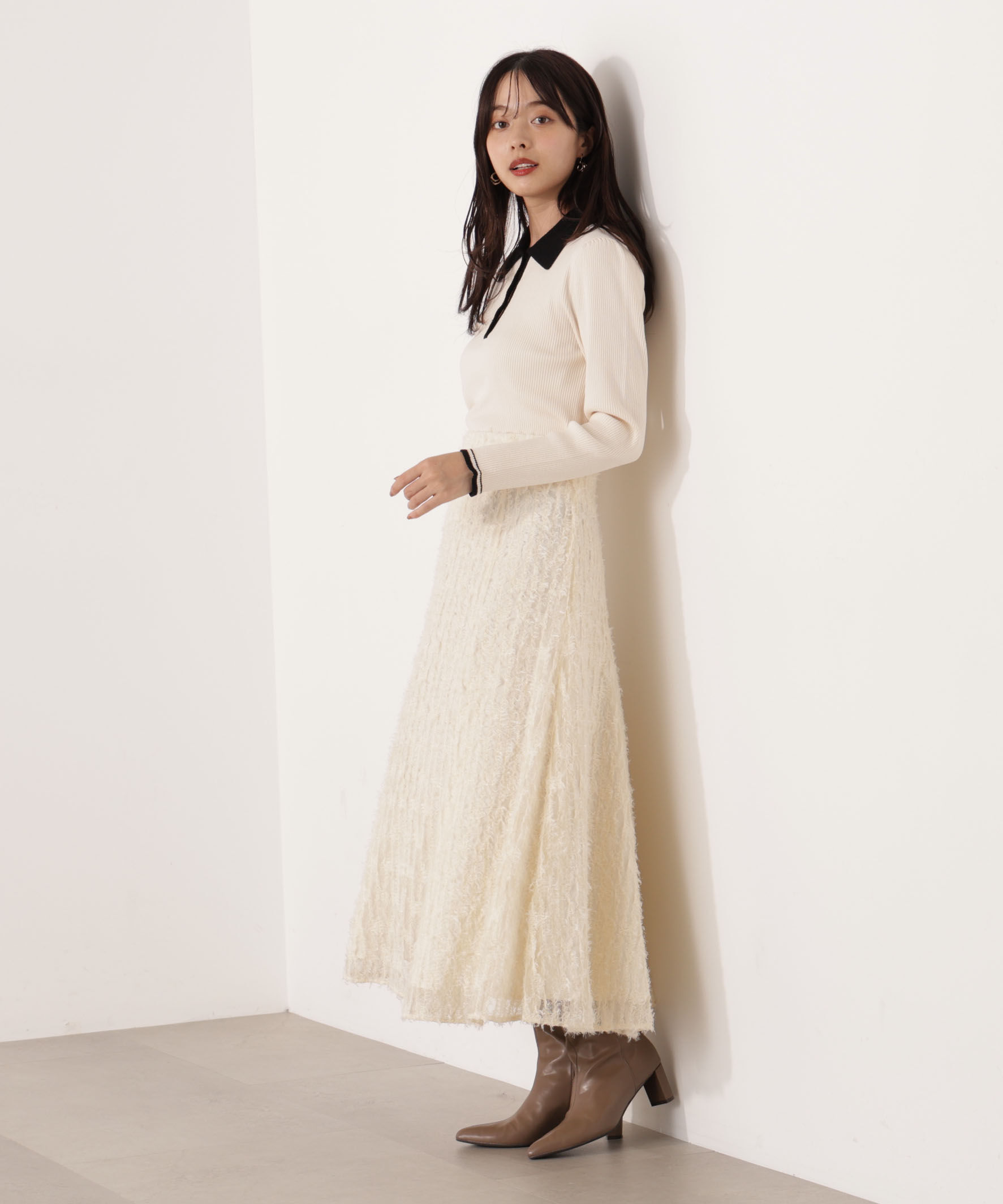 PROPORTION BODY DRESSING「ファンシーフレアスカート 25AW」|スカート|