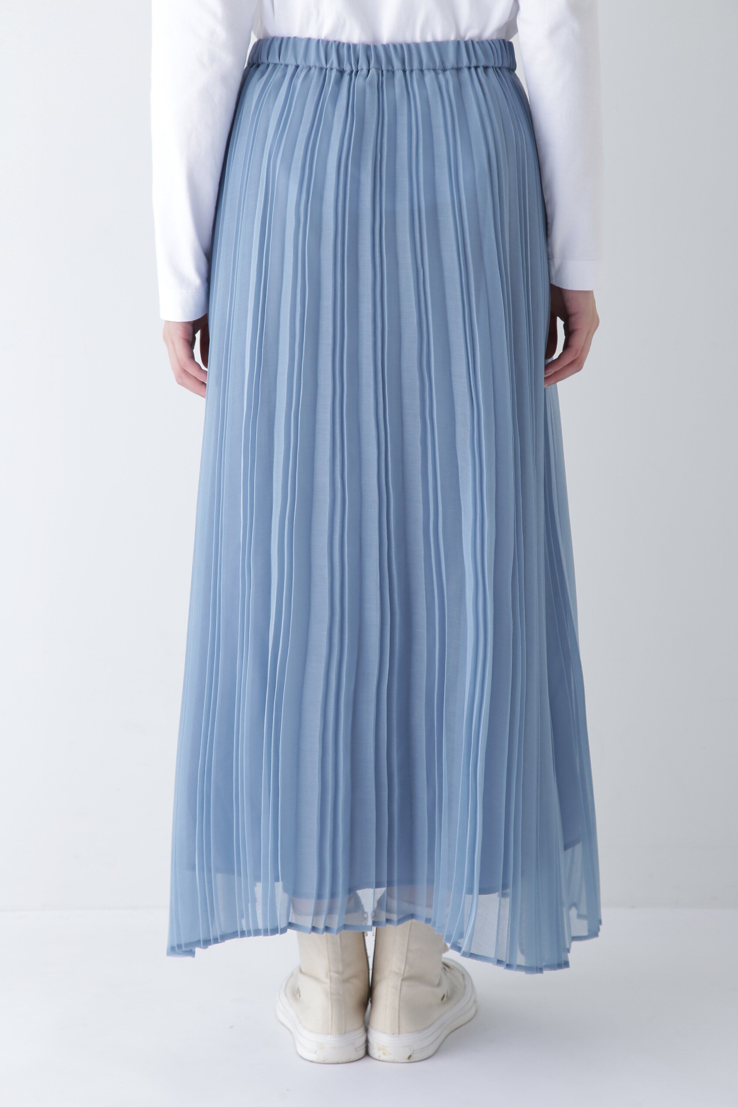  「◆スパンボイルアコーディオンプリーツスカート」|スカート|