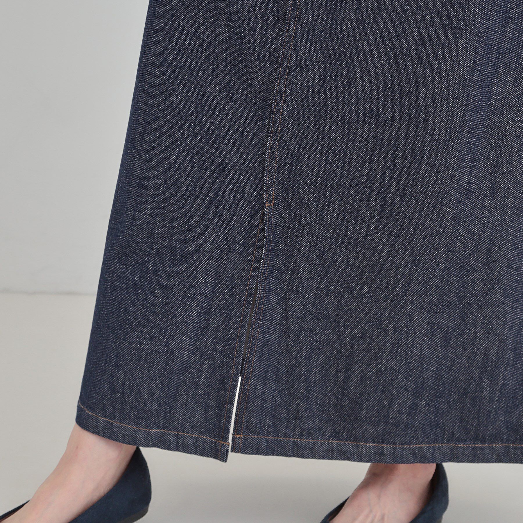 SHOO･LA･RUE「【SHOO・LA・RUE DENIM】シンプルだから使いやすい Aラインスカート」|スカート|