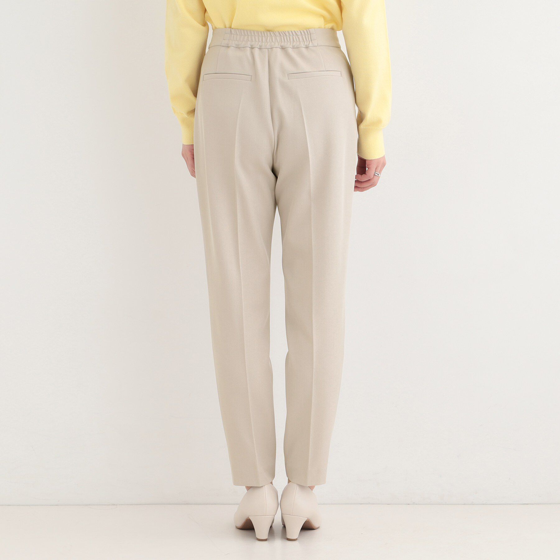 SHOO･LA･RUE「【洗濯機可/イージーケア/UV】2タックテーパードパンツ」|その他|