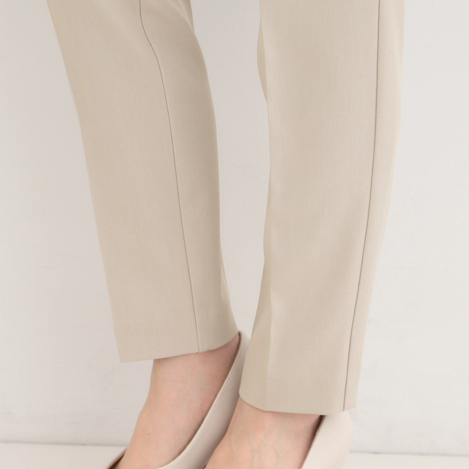 SHOO･LA･RUE「【洗濯機可/イージーケア/UV】2タックテーパードパンツ」|その他|