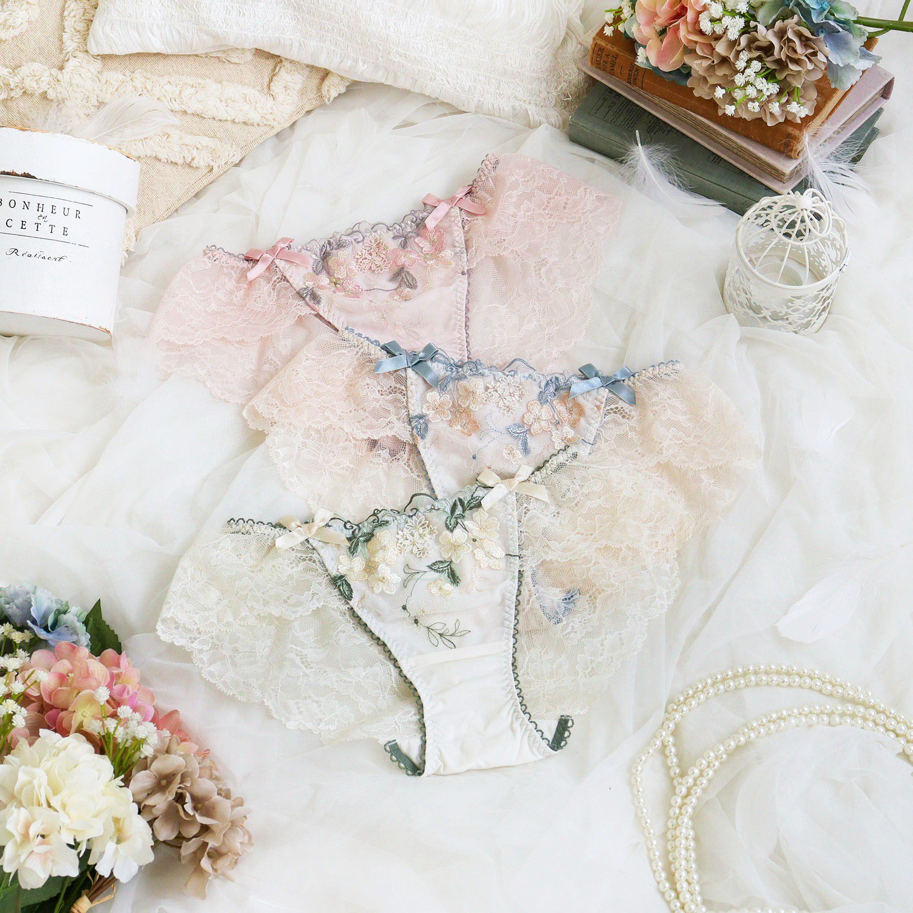 Risa Magli「エリアン レースショーツ」|インナー|