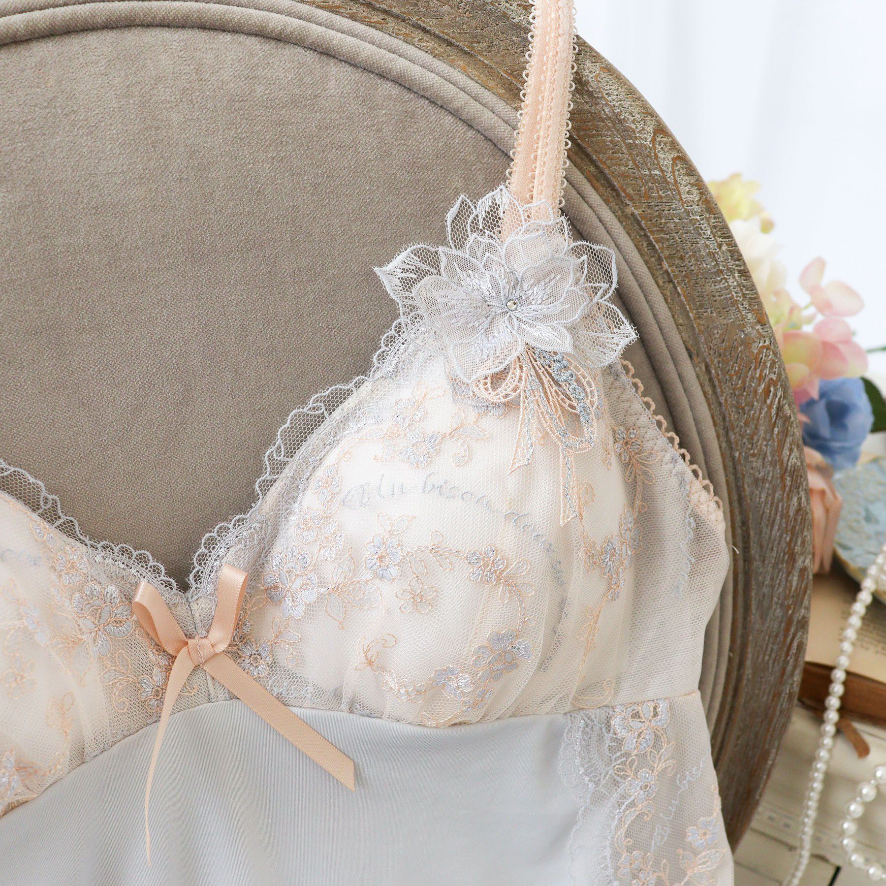 Risa Magli「アルベルタ カップ付スリップ」|キャミソール|