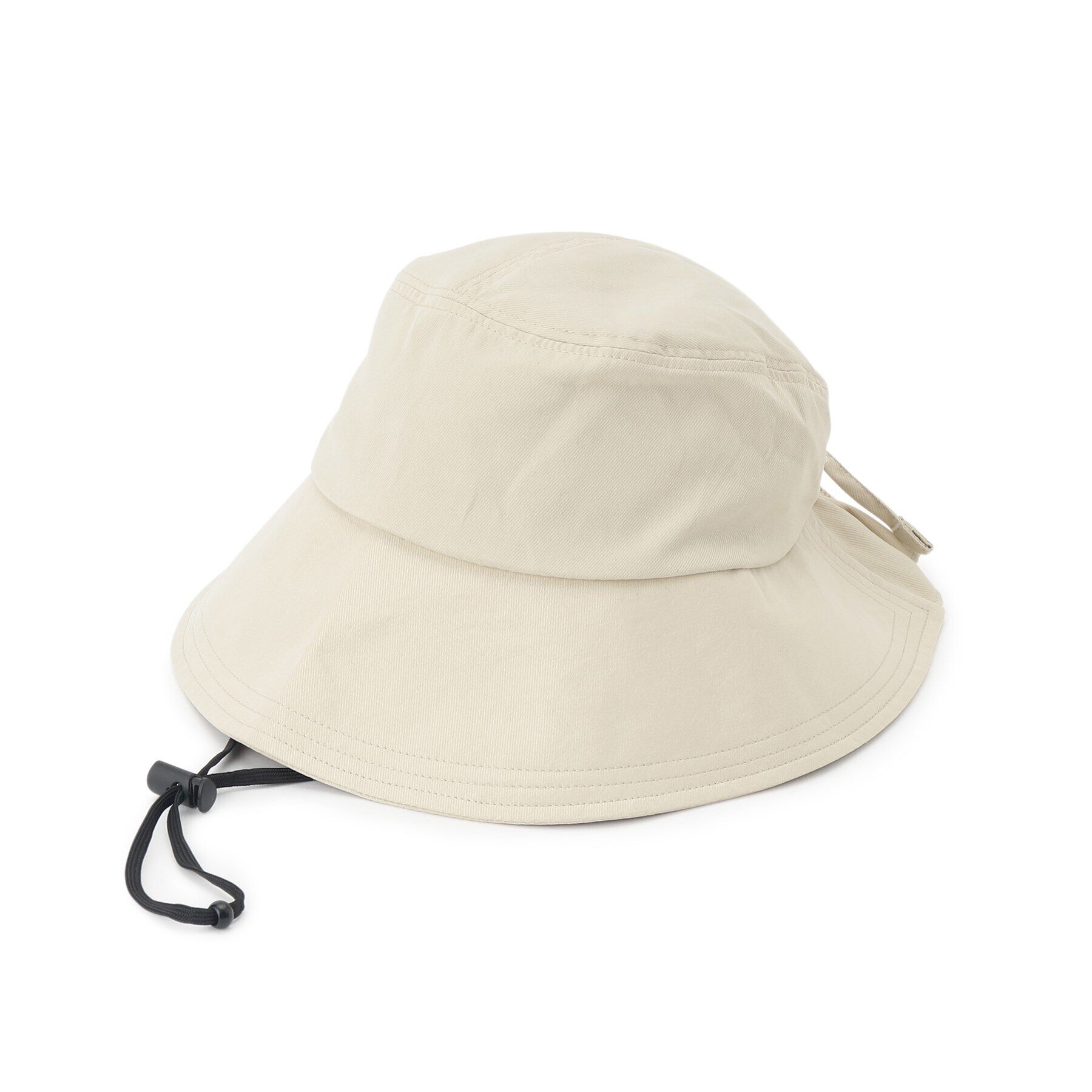 Grandedge「UVバックギャザーバケットハット」|ハット|