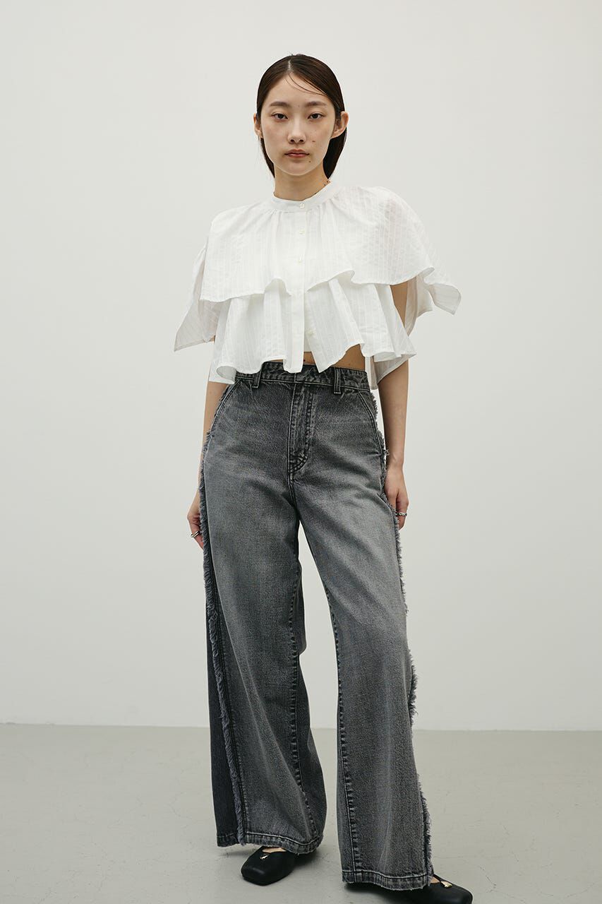 STYLEMIXER「ティアードフリルシャツ」|シャツ・ブラウス|