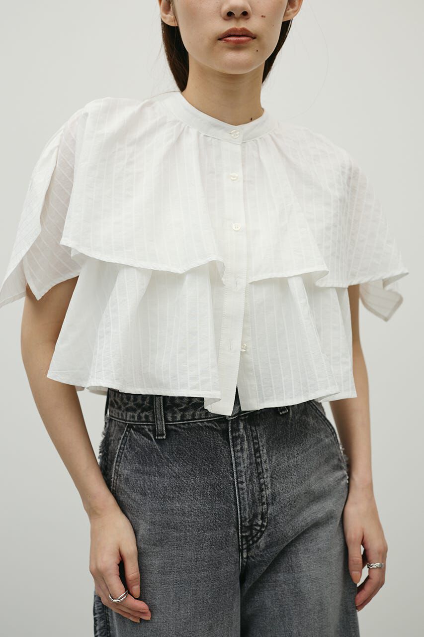 STYLEMIXER「ティアードフリルシャツ」|シャツ・ブラウス|