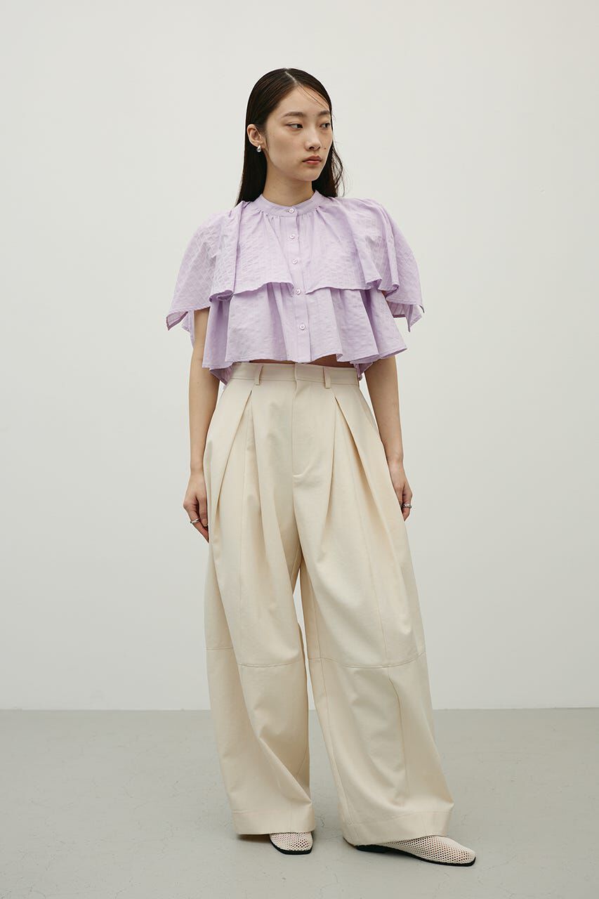 STYLEMIXER「ティアードフリルシャツ」|シャツ・ブラウス|PUR