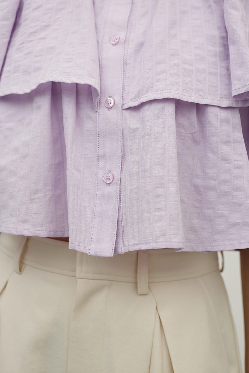 STYLEMIXER「ティアードフリルシャツ」|シャツ・ブラウス|