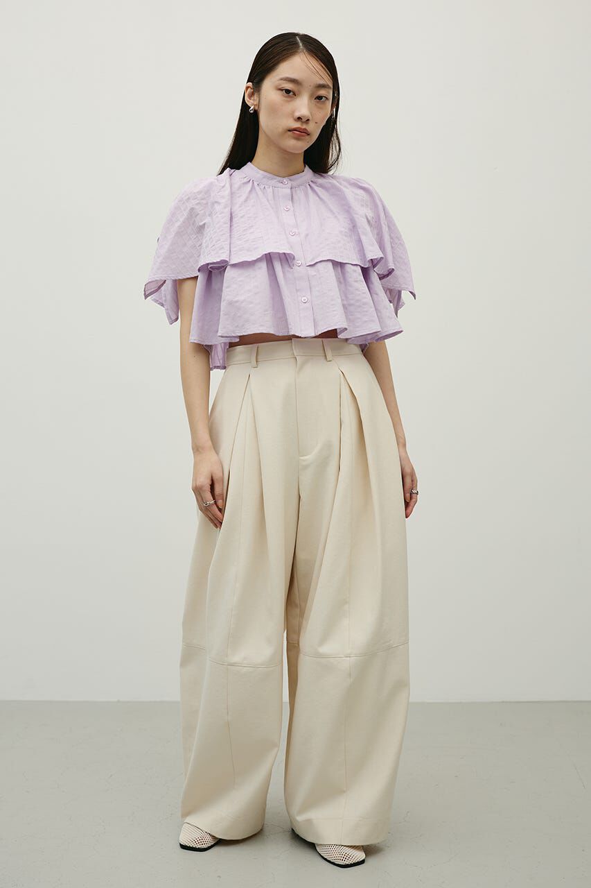 STYLEMIXER「ティアードフリルシャツ」|シャツ・ブラウス|