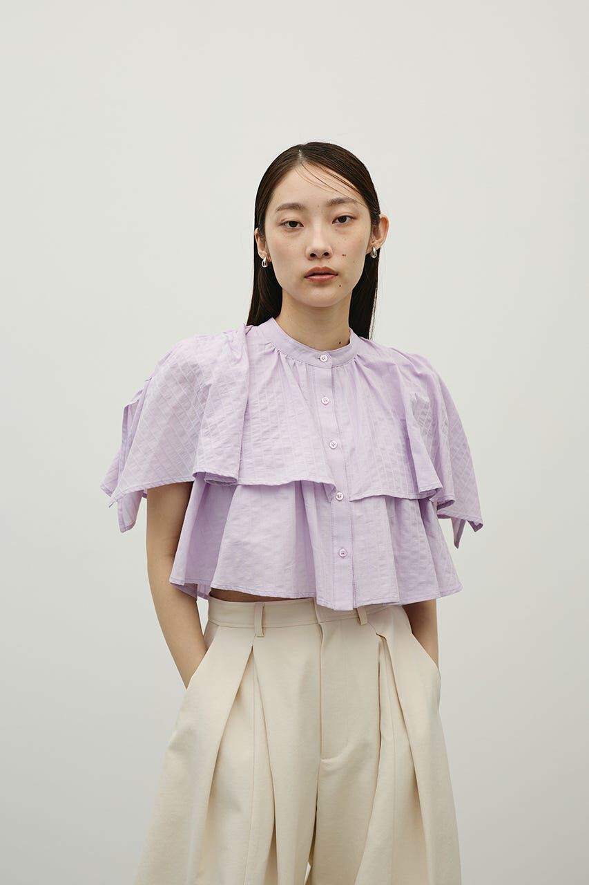 STYLEMIXER「ティアードフリルシャツ」|シャツ・ブラウス|
