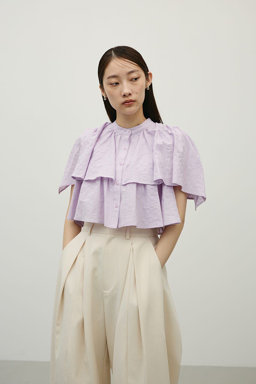 STYLEMIXER「ティアードフリルシャツ」|シャツ・ブラウス|