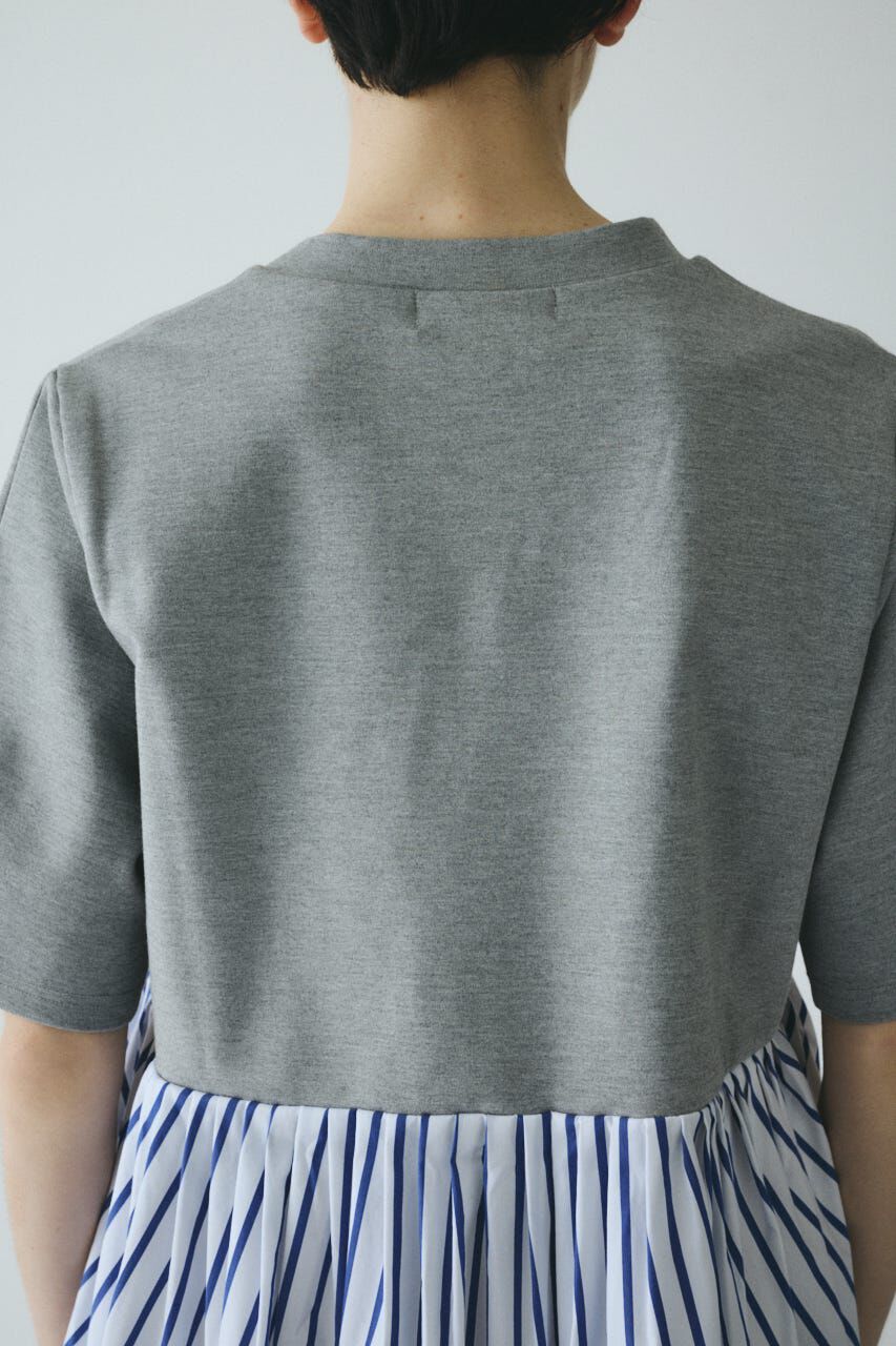 HeRIN.CYE「Cut docking shirt dress」|ワンピース|