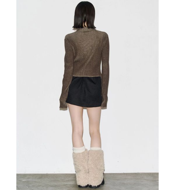 EMODA「ハートパッチボックスミニスカート」|スカート|