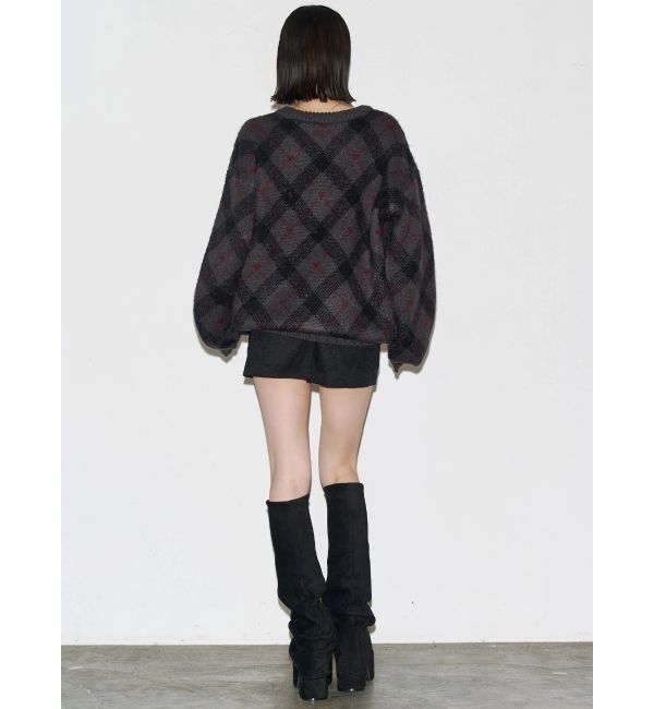 EMODA「ハートパッチボックスミニスカート」|スカート|