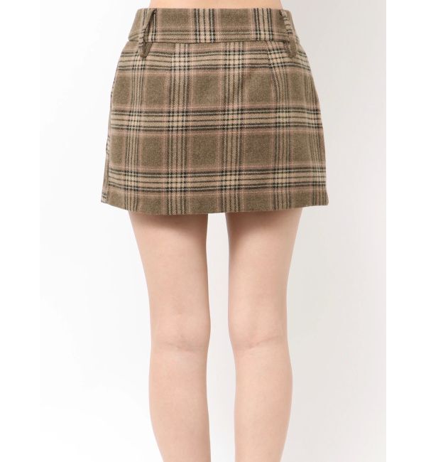 EMODA「ハートパッチボックスミニスカート」|スカート|