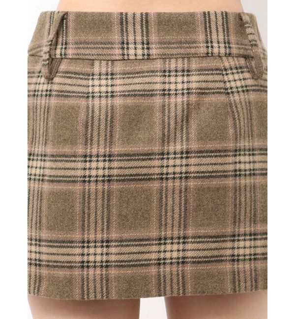 EMODA「ハートパッチボックスミニスカート」|スカート|