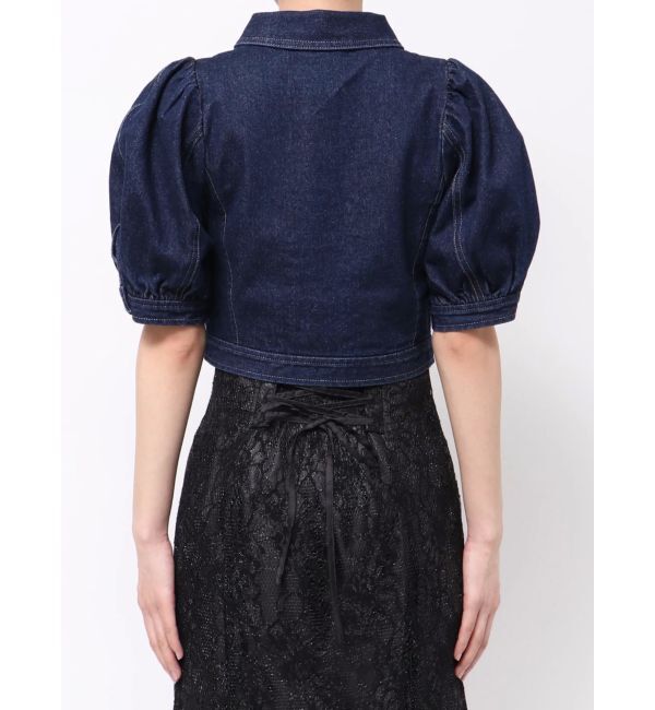 MERCURYDUO「パフスリーブデニムジャケット」|デニムジャケット|