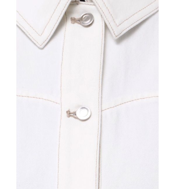 MERCURYDUO「パフスリーブデニムジャケット」|デニムジャケット|