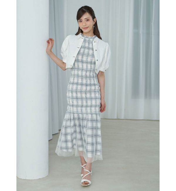 MERCURYDUO「パフスリーブデニムジャケット」|デニムジャケット|