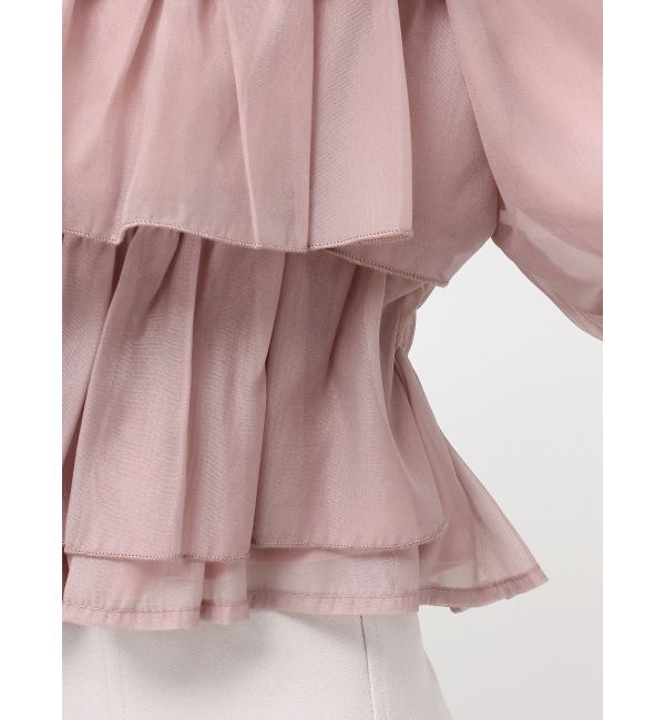 MERCURYDUO「オフショル2WAYティアードブラウス」|シャツ・ブラウス|