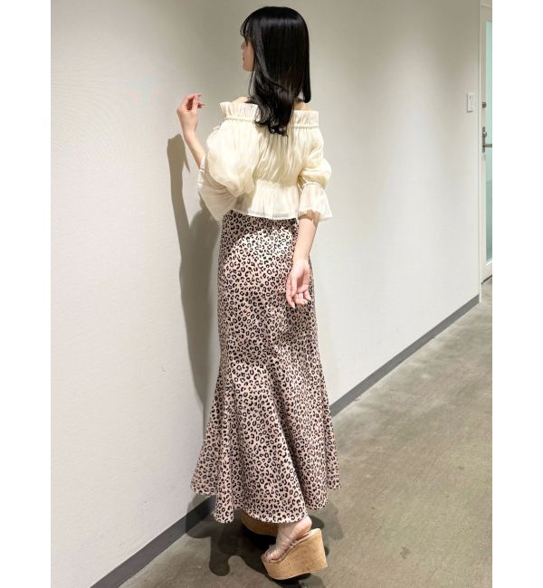 MERCURYDUO「オフショル2WAYティアードブラウス」|シャツ・ブラウス|