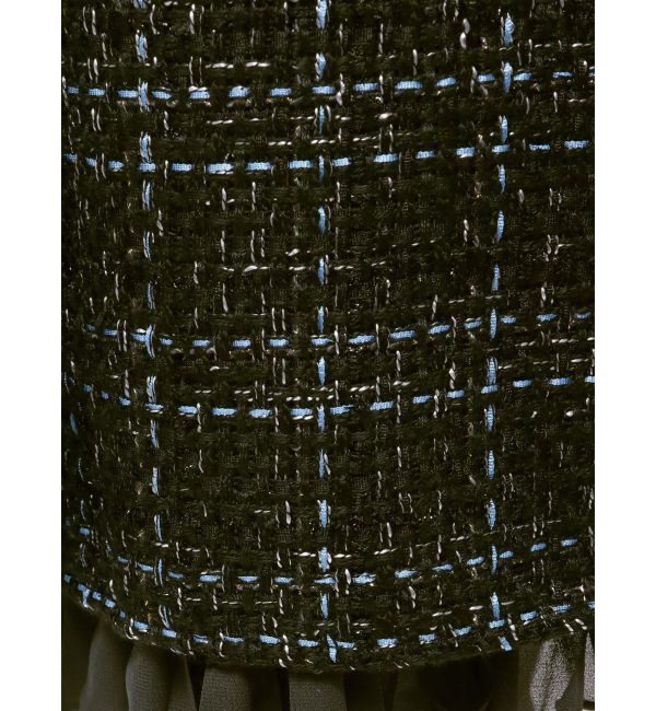 MERCURYDUO「オリジナルツイードスソプリーツマーメイドスカート」|スカート|