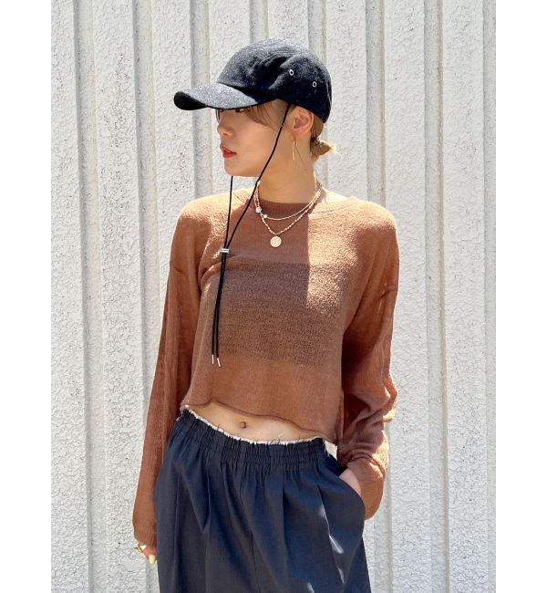 Ungrid「起毛ジェットキャップ」|キャップ・キャスケット|