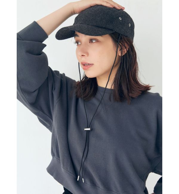 Ungrid「起毛ジェットキャップ」|キャップ・キャスケット|