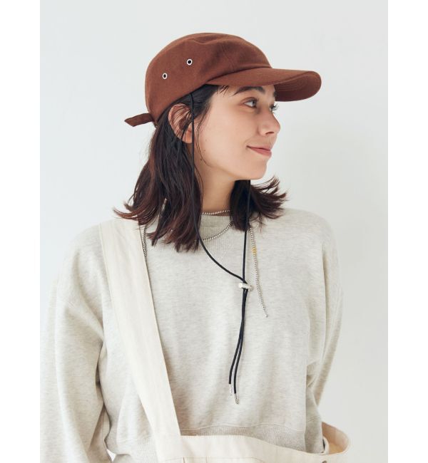 Ungrid「起毛ジェットキャップ」|キャップ・キャスケット|