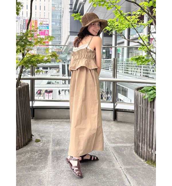 Ungrid「キャミデザインワンピース」|ワンピース|