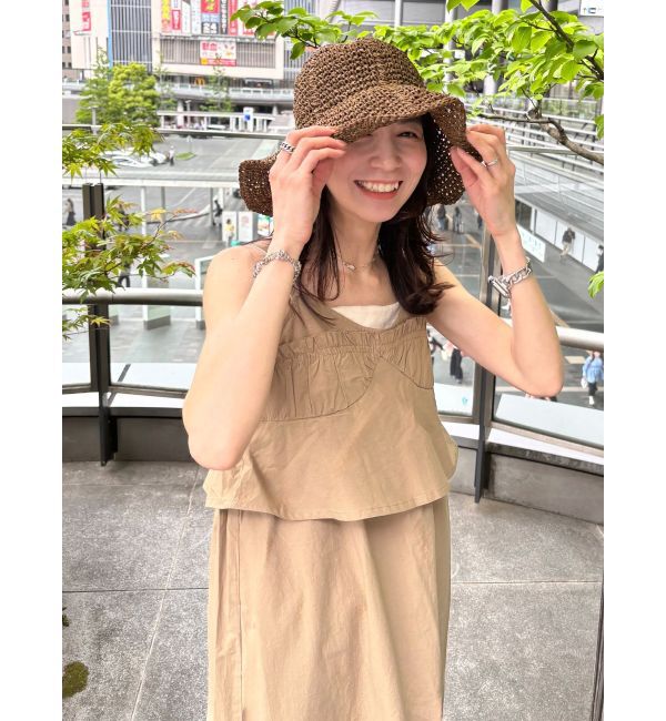 Ungrid「キャミデザインワンピース」|ワンピース|