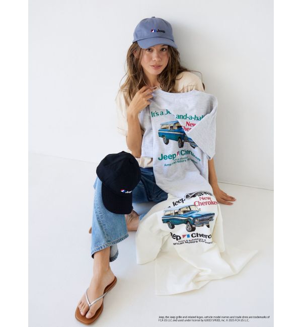 Ungrid「【別注】Jeepロゴキャップ」|キャップ・キャスケット|