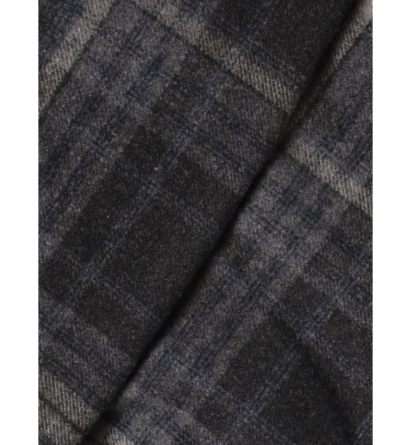 Ungrid「シャーリングデザインチェックワンピース」|ワンピース|