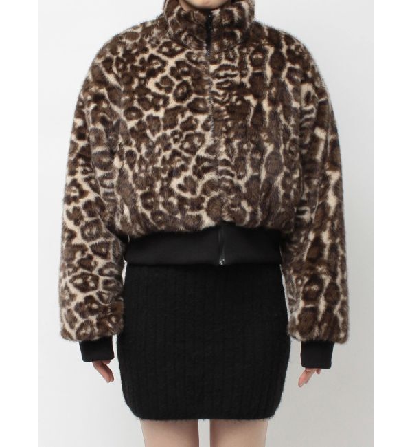 GYDA「STUPID IN RICH REVERSIBLE ECO FURブルゾン」|ブルゾン・スタジャン|