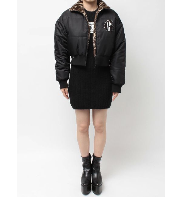 GYDA「STUPID IN RICH REVERSIBLE ECO FURブルゾン」|ブルゾン・スタジャン|