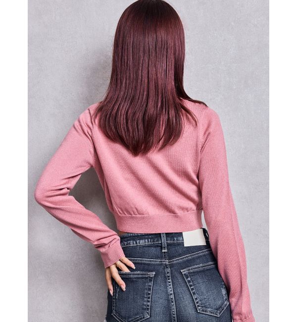 GYDA「Symmetry GYDAラメニットトップス」|ニット・セーター|