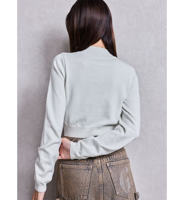 GYDA「Symmetry GYDAラメニットトップス」|ニット・セーター|