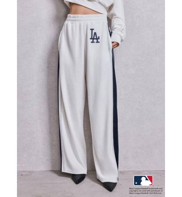 GYDA「GYDA［MLB］2ラインワイドパンツ」|その他|オフホワイト