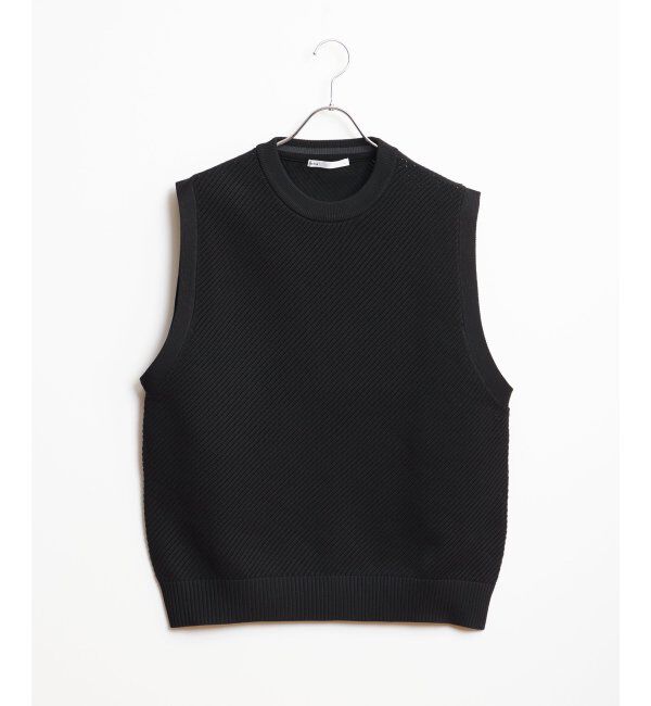 ikka「GOKU楽ニットカルゼベスト」|ニット・セーター|
