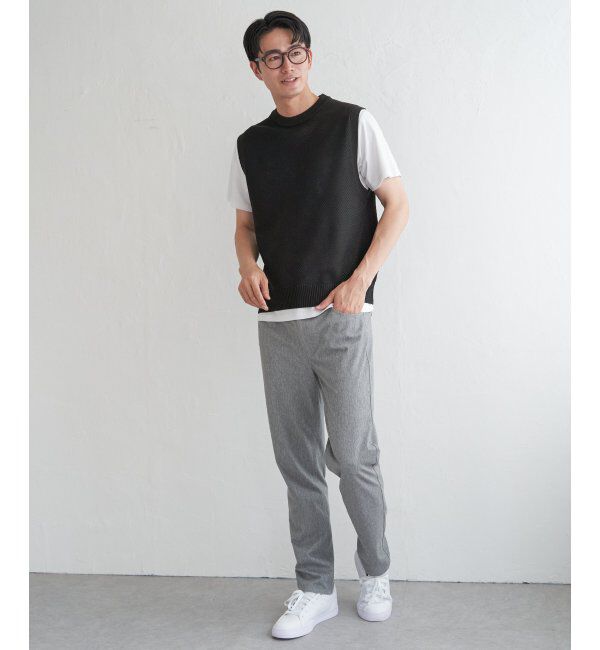 ikka「GOKU楽ニットカルゼベスト」|ニット・セーター|